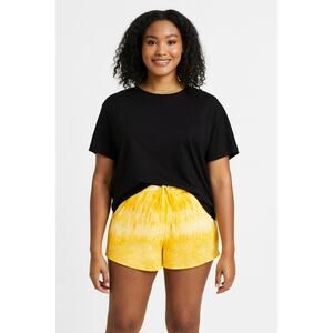 Revolve House of Harlow Alyssa Shorts - Size Medium (Golden Tie Dye)